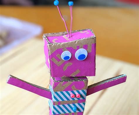 simple cardboard robot